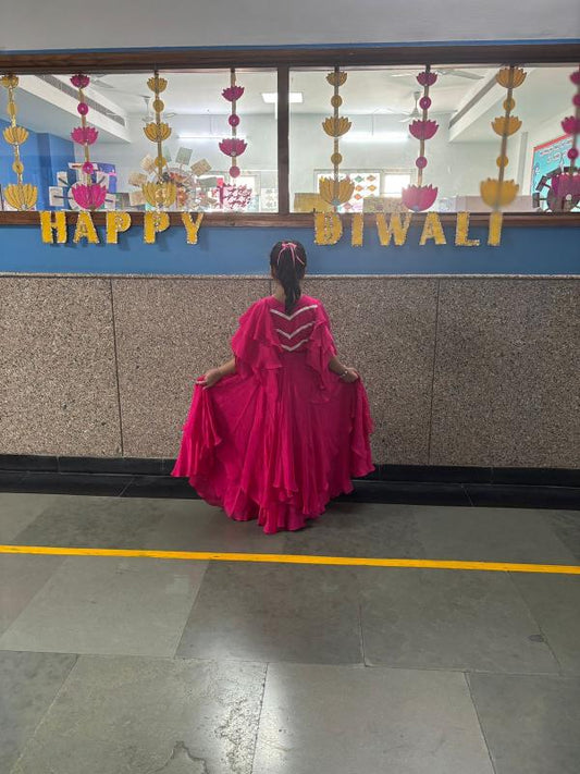 Little Rani Ruffle Lehenga Set