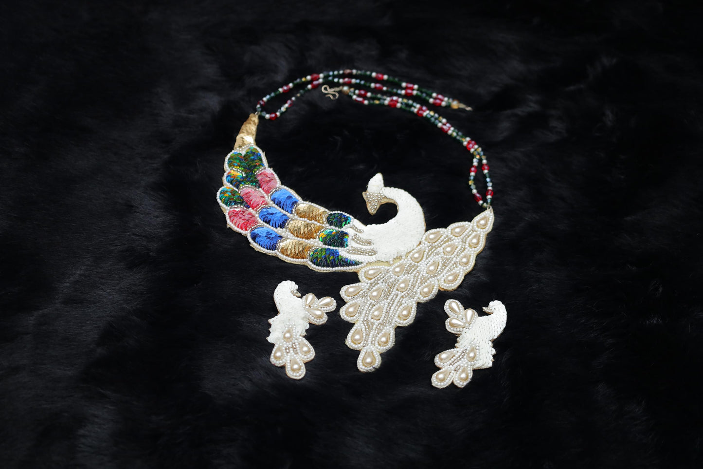 Mayura Grace Peacock Choker Set