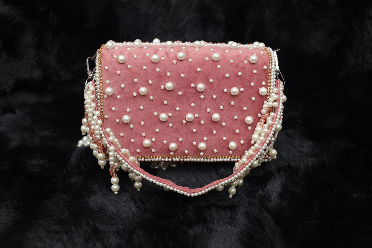 Pearl & Crystal Statement Handbag