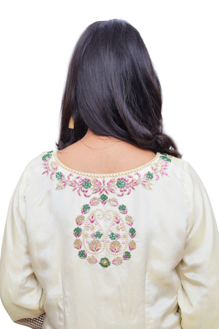 Noor-E-Zari Tissue Suit Set