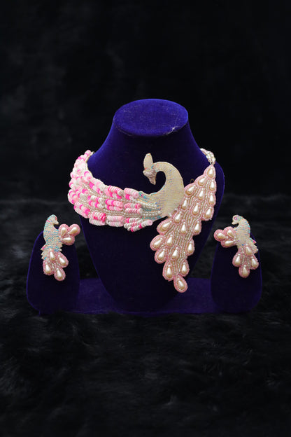 Mayura Grace Peacock Choker Set