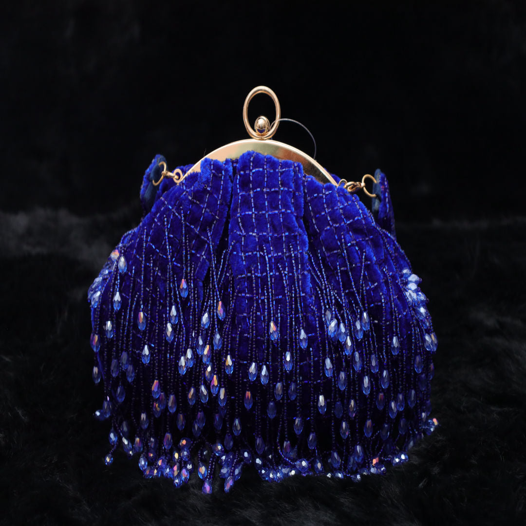The Midnight Sapphire Clutch