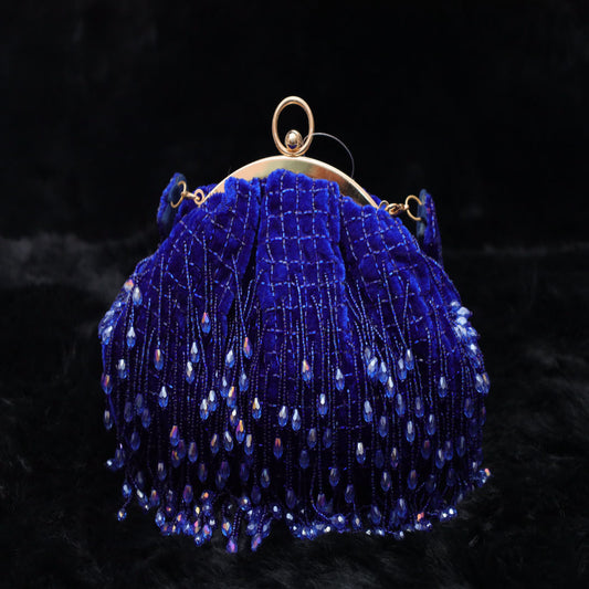 The Midnight Sapphire Clutch