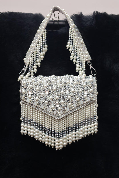 Pearl & Crystal Statement Handbag