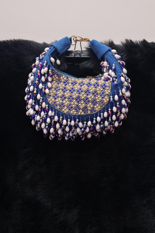 The Celestial Beaded Clutch