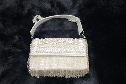 Crystal Glam Beaded Handbag