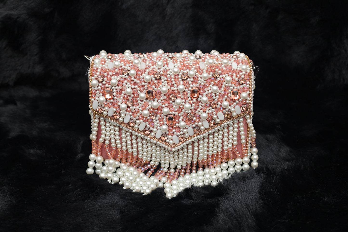 Pearl & Crystal Statement Handbag