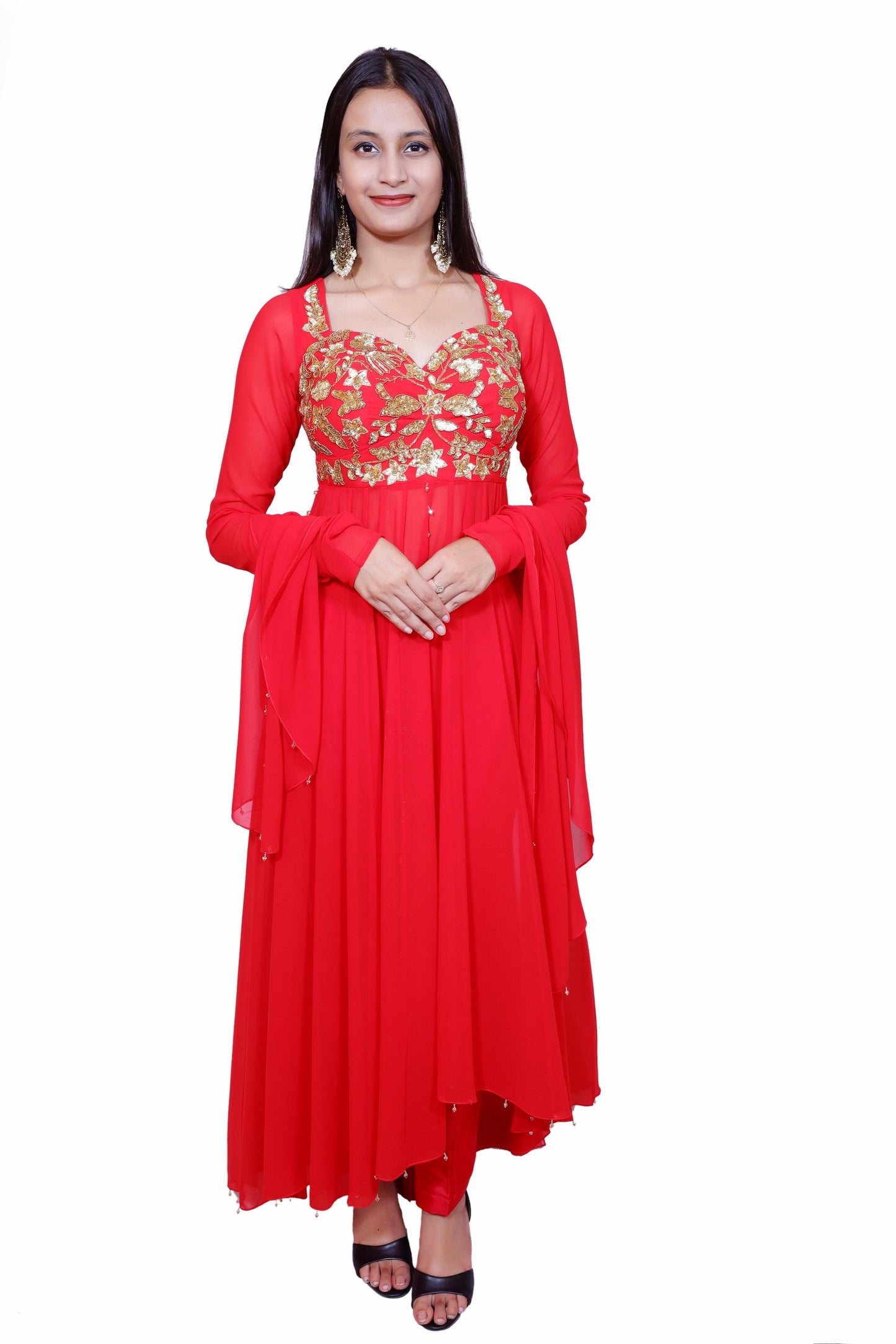 Gul-e-Laal Festive Suit