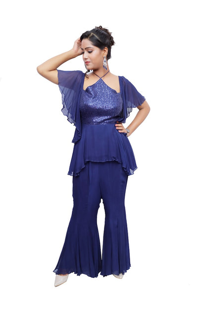 Midnight Grace Kali Palazzo Set