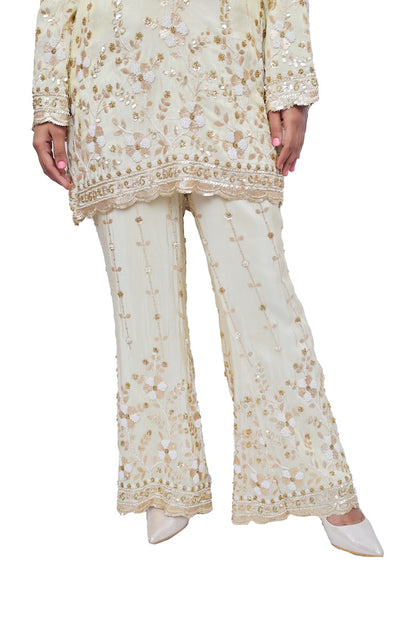 Golden Aura Katdana Palazzo Set