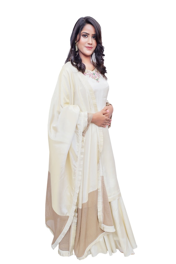 Noor-E-Zari Tissue Suit Set