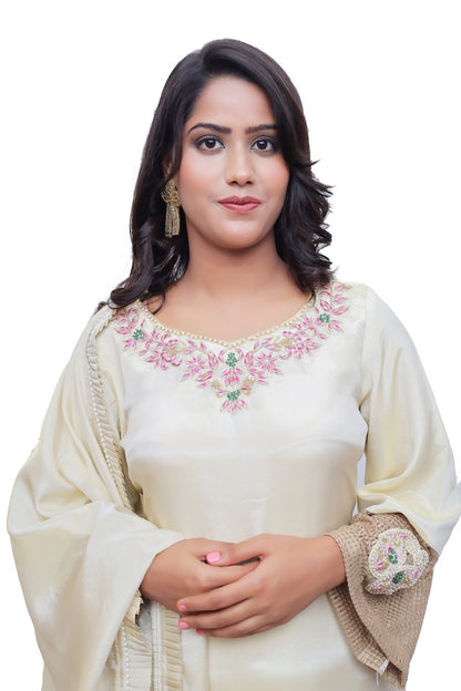 Noor-E-Zari Tissue Suit Set